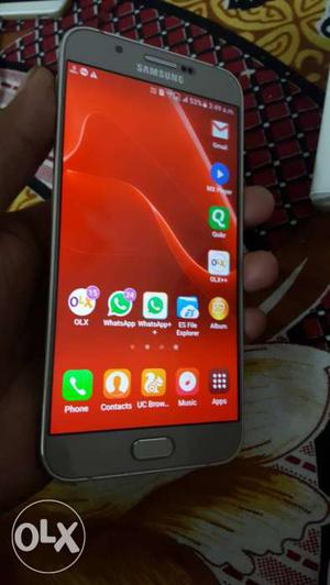 8month old Galaxy A8 in showroom condition with