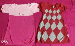 Benetton tunics...for 2yrs to 4 yrs girls...in