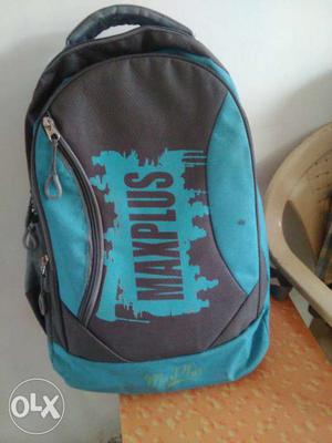 Blue And Gray Maxplus Backpack