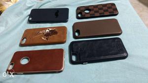 Branded leather phone case