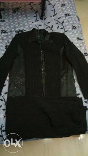 Children coat suit - black