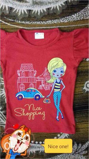 Export surplus (Girl child T-shirt) Rs 51