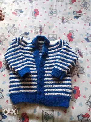 For 1year's old baby's hand made new sweater