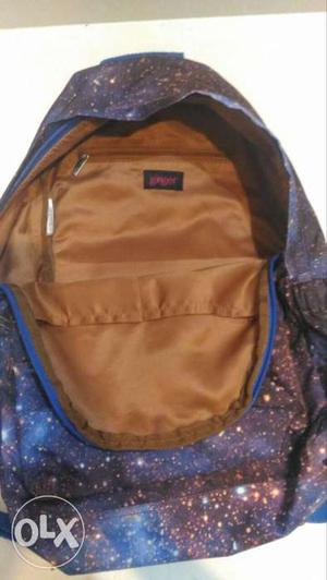 Galaxy print backpack- From ginger by lifestyle.