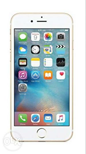 I phone 6s (GOLD 16gb) EXACT 9 MONTHS OLD.