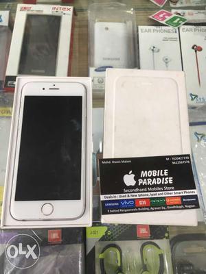 Iphone 6 16gbgb silver 16 months used Fingerprint