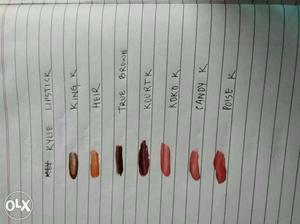 Kylie lipstick price for each.. only seven shades