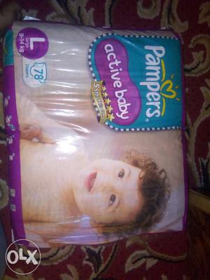 Large Pampers Active Baby Pack