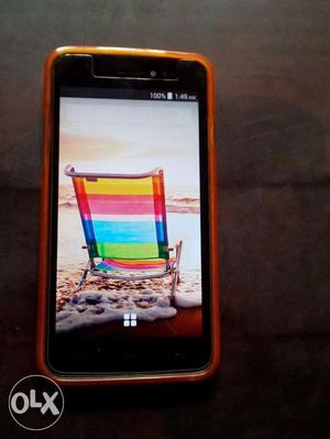 Mobile micromax bolt A069 with charger and 8GB sandisk