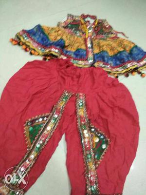 Navratri garba dress for 4 years kids