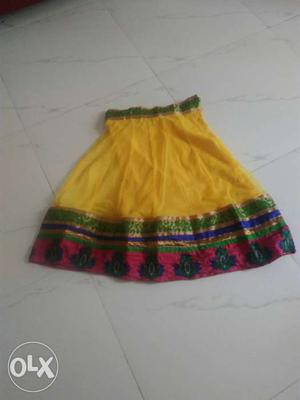 New chaniya choli for 3 to 10 years with blouse