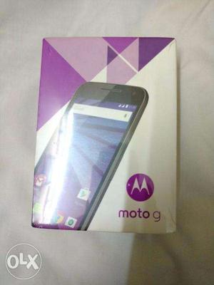 New moto g3 16gb in mint condition available with full box