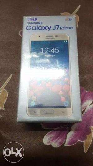 New samsung galaxy j7 prime in mint condition with full box
