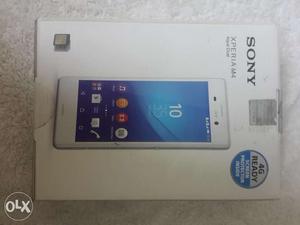 New sony m4 aqua dual sim 4g lte in mint condition with full