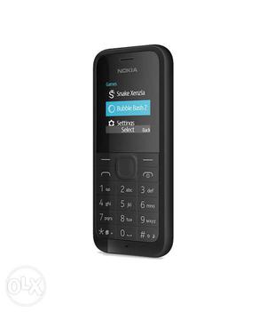 Nokia 105 dual sim (black) Good condition Battery
