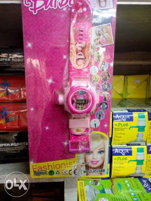 Pink Barbie Watch Pack