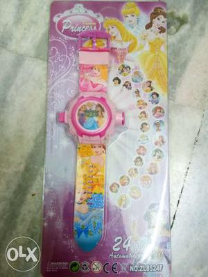 Princess kids Watch with Projector