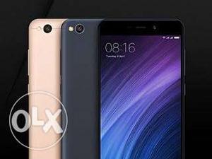 Redmi 4A 16 gb GOLD and GRAY seal pack availabe