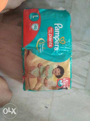 Size L Pampers Pants Package