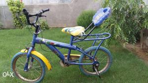 Toddler's Blue And Yellow Bike