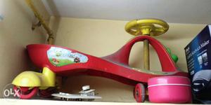 Toddler's Red Plasma Car