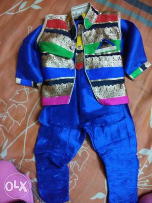 Traditional wear kids 3 in 1, kurta, jacket...