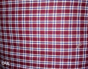 100% Cotton Shirt Fabric 100 Mts Roll (4 Rolls) 4 patterns