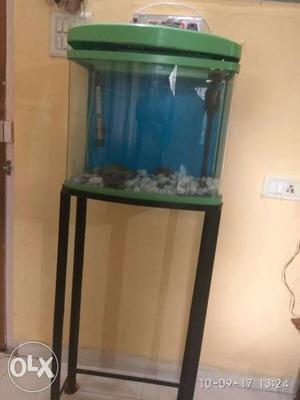 Aquarium without fish with all accessories IE