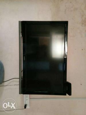 Black And Gray Flat Screen TV