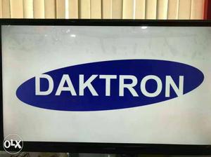Black Daktron Flat Screen Computer \monitor