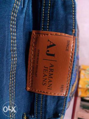 Blue AJ Armani Jeans Denim Jeans size- 32