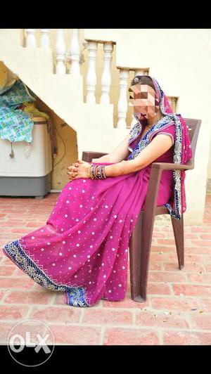Designer, handwork Sari for party wear