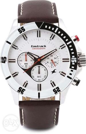 Fastrack chronograph water resistant upto 50