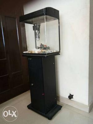 Fish tank with stand and 1 year used