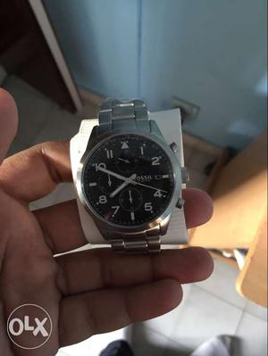 Fossil Silver Steal Watch. Just got it from Usa.