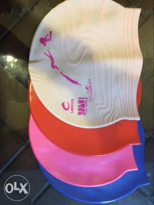 Free size swimming caps. Idela for Girls but boys