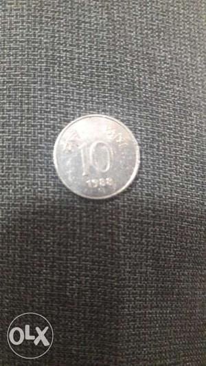 Indian currency 10 paise