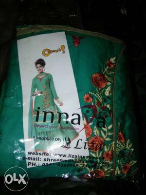 Innaya Green Dress Plastic Pack