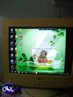 Lg very Good condition monitor. very low price. No problem-