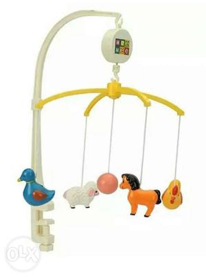 Musical Animal Mobile for baby cot
