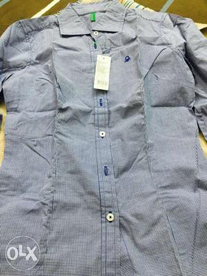 New women benetton formal shirt. New with tags.