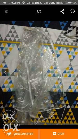 Rain coat New one. selling because of XXL