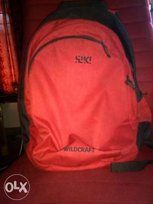 Red Wildcraft Backpack