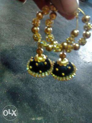 Threading Type Earring Bangles and Necklace for sale