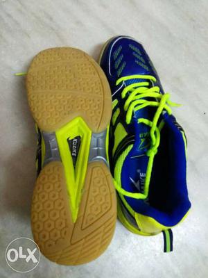 Very new and unused badminton shoe pair.. bought