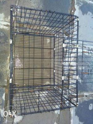 Very sparingly used folding cages available for