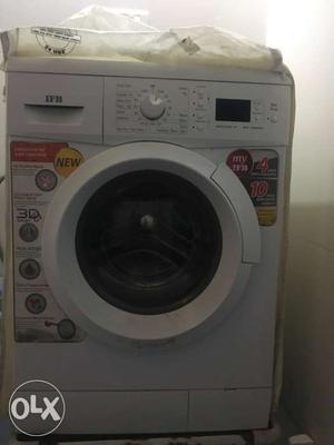White IFB Front-load Washing Machine