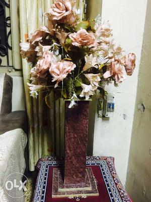 Beautiful flower and vase