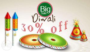 Big Sale Diwali 30 Percent Off