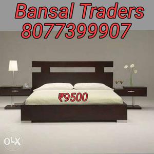 Brand new double bed unique designs..Bansal